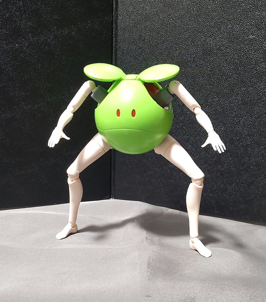 四肢は広く可動するので色んなポーズが取れます。