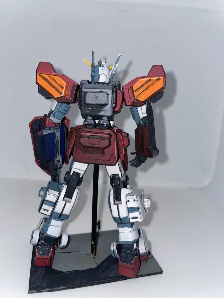 背面