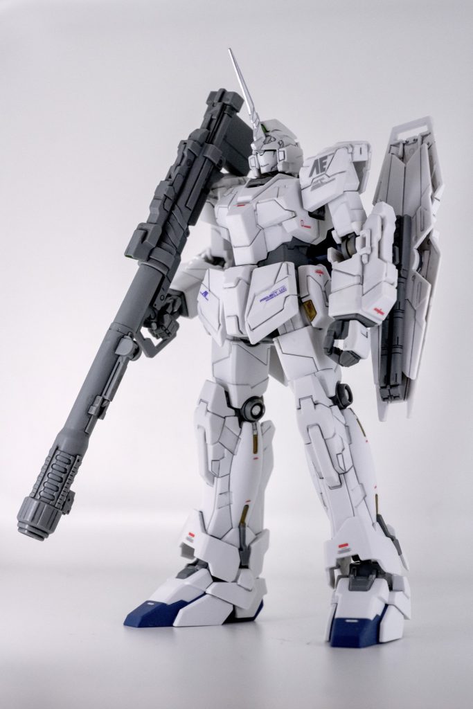 初作品HGユニコーンガンダム　ユニコーン モード–2枚目/制作者：takayan