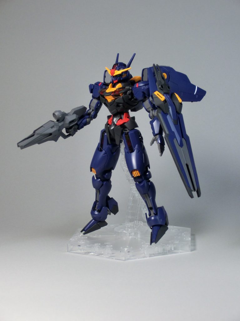 ナナメ前からあっライフルのレンズ色塗らないと