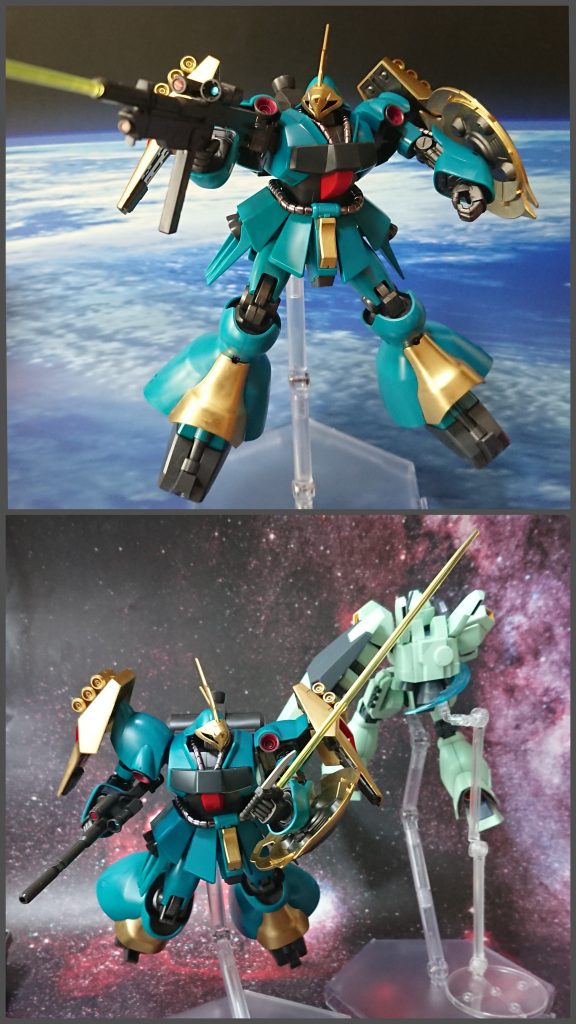 HGUC 1/144 ヤクト・ドーガ(ギュネイ・ガス専用機)、(クェス・エア専用機)–2枚目/制作者：黒井 響介