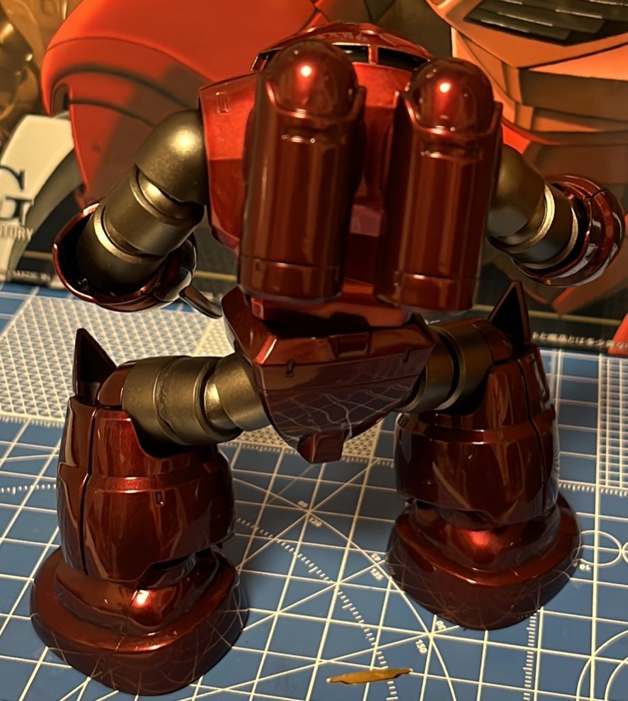 HGUC シャア専用ズゴック　オリジン版風キャンディ塗装–3枚目/制作者：ootoro