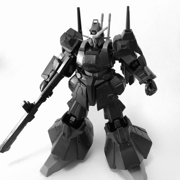 ニコニコ静画て見かけたスケッチを参考にビルドガンマガンダムのヘッドを作りました。うん、なんかカッコよくなたよー（2枚目）