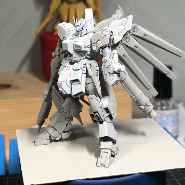 ガンダムアーティファクトHi-νガンダムの進捗になります。（2枚目）