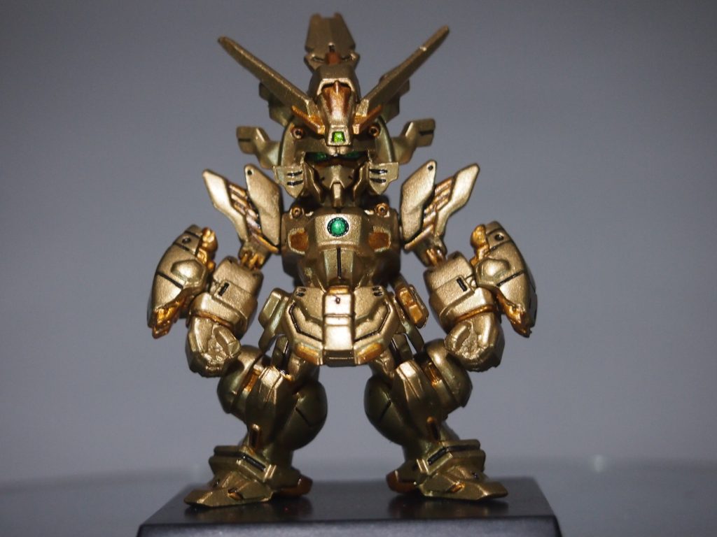 正面から。最初シタデルカラーでの塗り分けはやらないつもりでしたがやって良かったと思います。