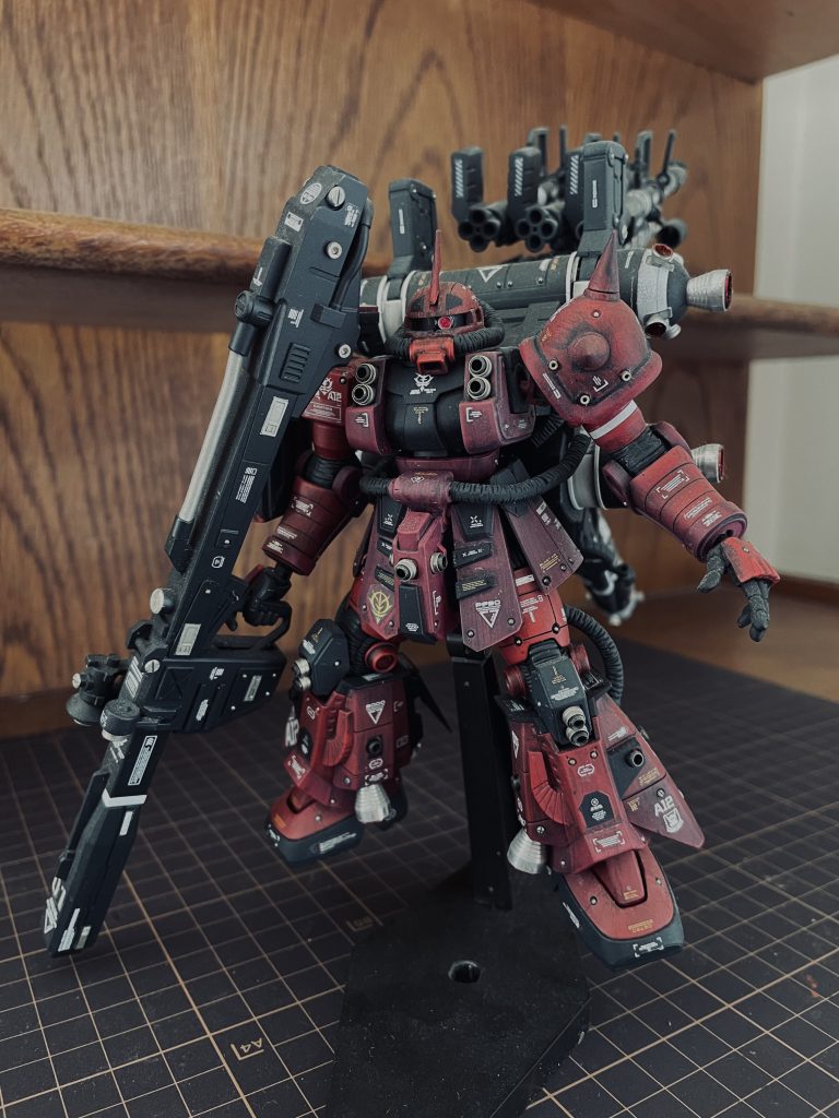 シャア専用サイコザク–6枚目/制作者：龍之桜