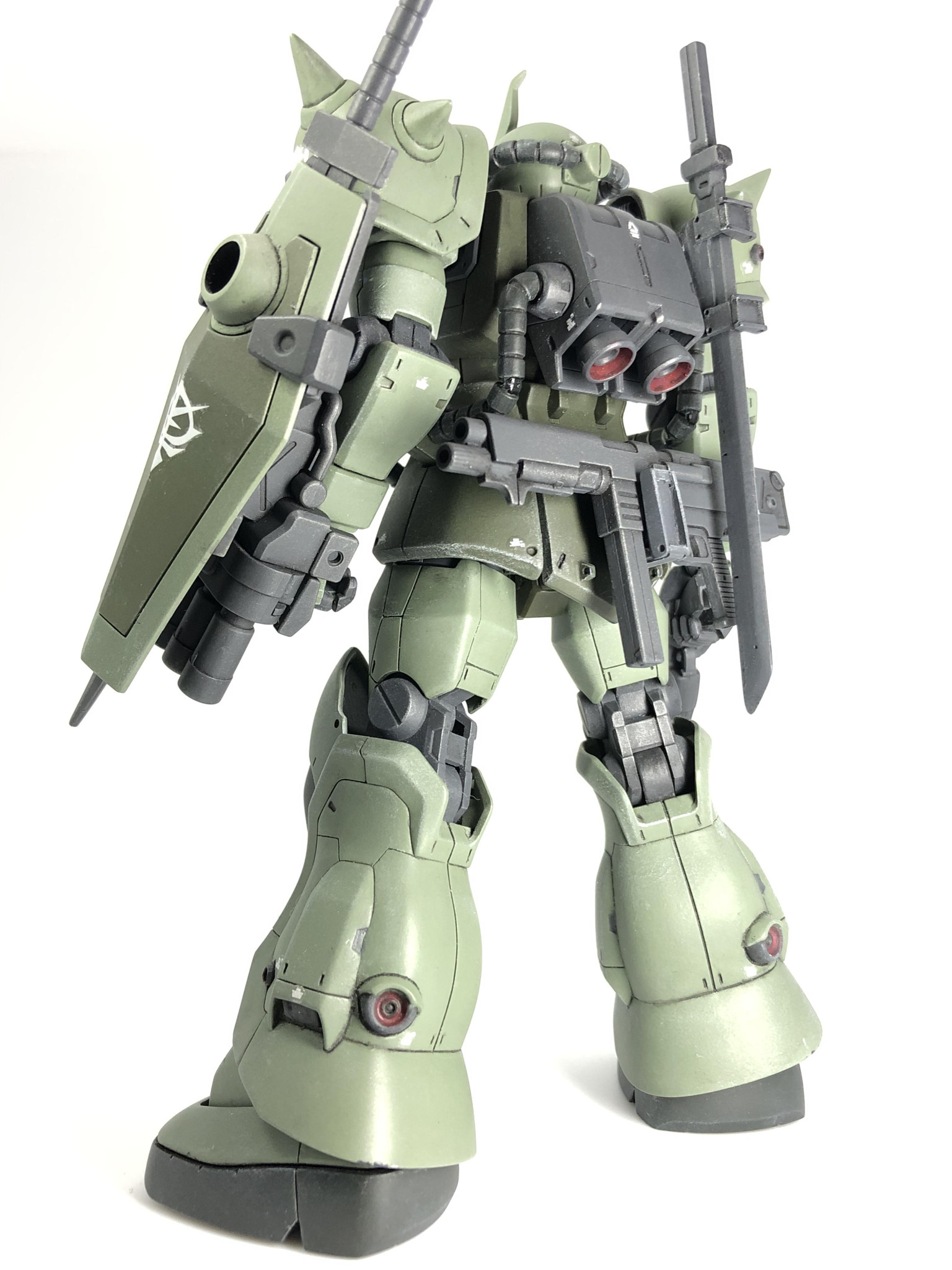 MS-07B-3/JUNG グフカスタム密林戦仕様｜あかい水棲生物さんのガンプラ