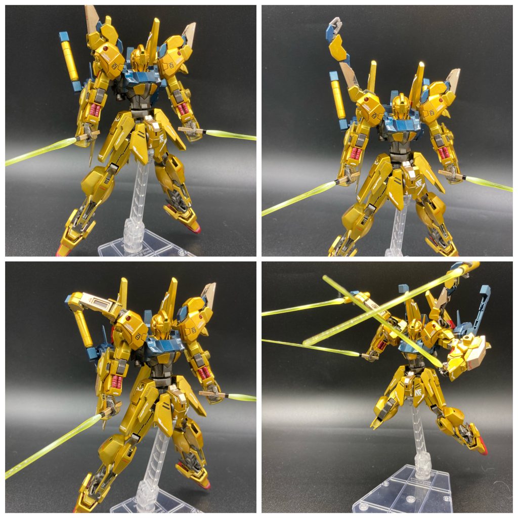 こちらが本命 肩はトーリスリッターの物を使用しており隠し腕がつかえます!