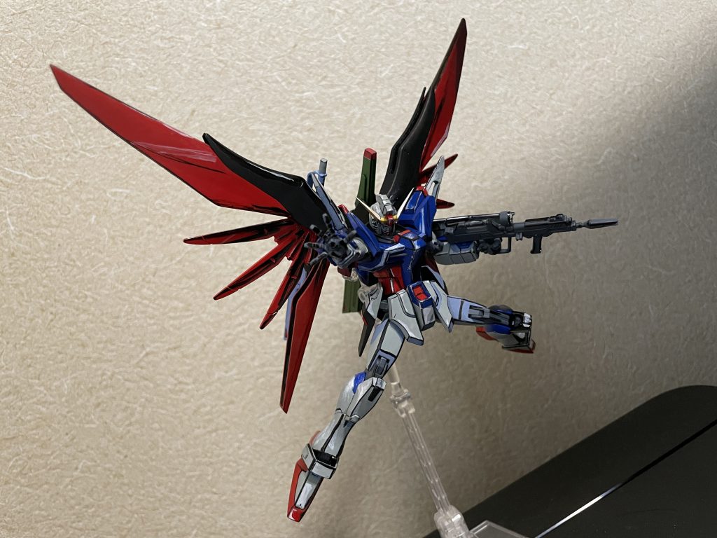 完成写真は塗り直し後です。これは塗り直し前です。