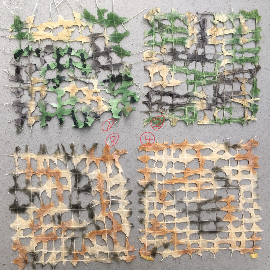 【ガンプラ　AVF】ギリースーツ　偽装網–2枚目/制作者：茶家持