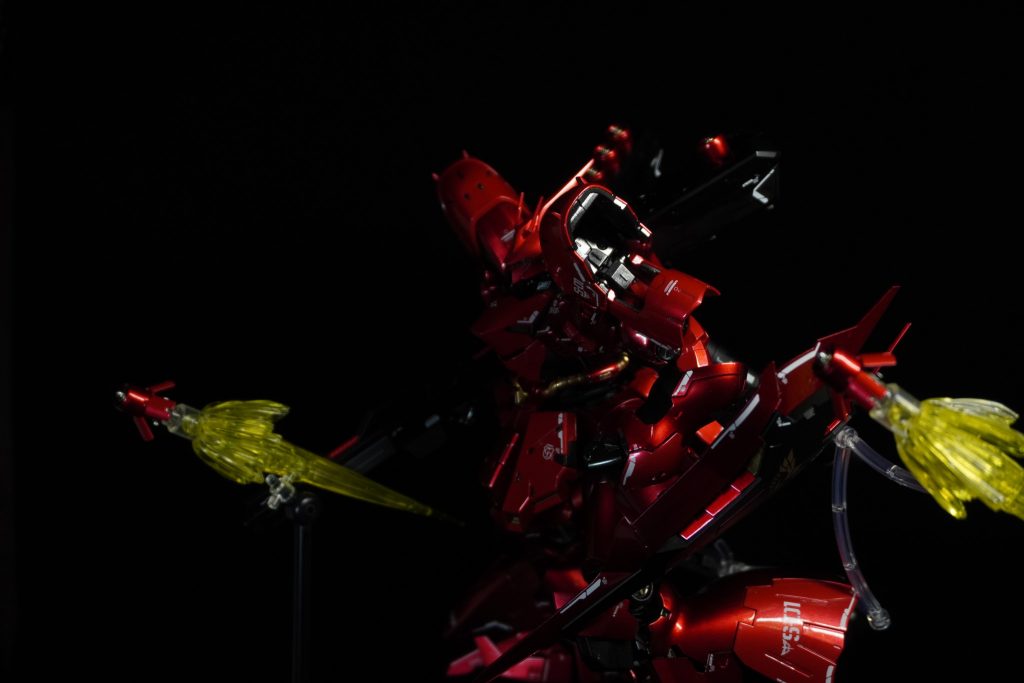 ファンネル射出状態でのショットエフェクトも発売当初に買ってからずっと封印されてました...