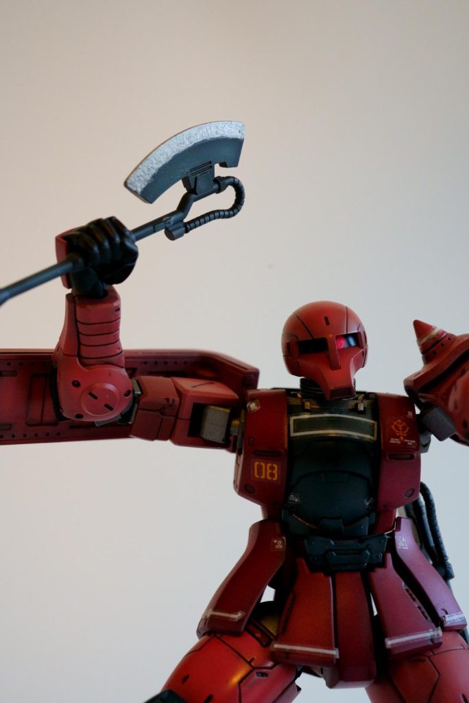 シャア専用ザクⅠ–5枚目/制作者：のぶ