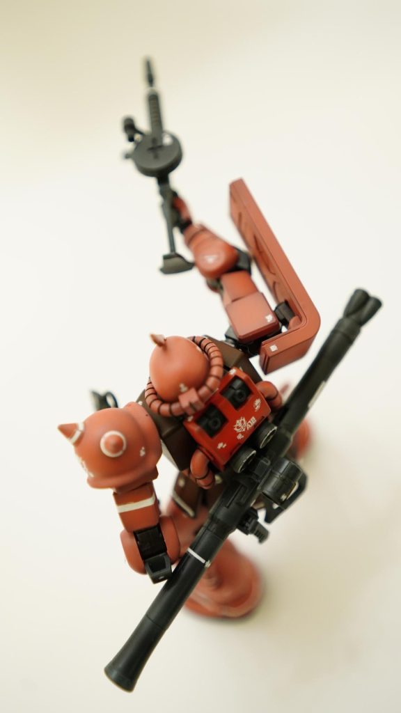 HGUCシャア専用ザクⅡ–2枚目/制作者：のぶ