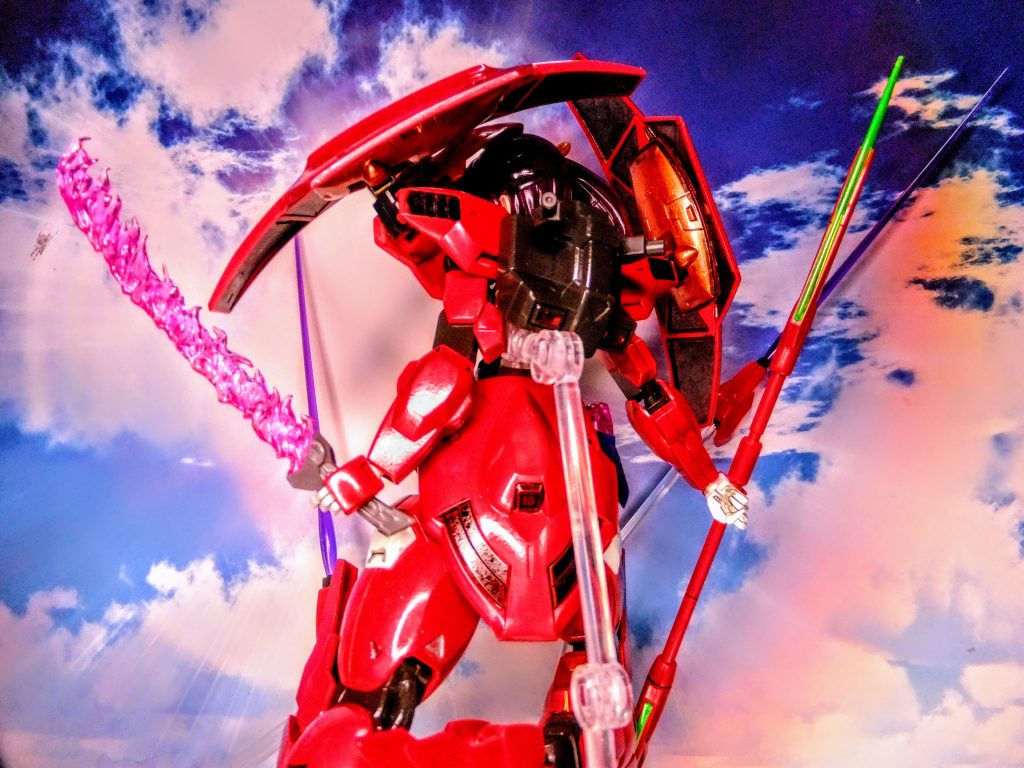 後ろから見ると殆んどノーマルのダリルバルデになってしまっているレギュレーション仕様です(笑)