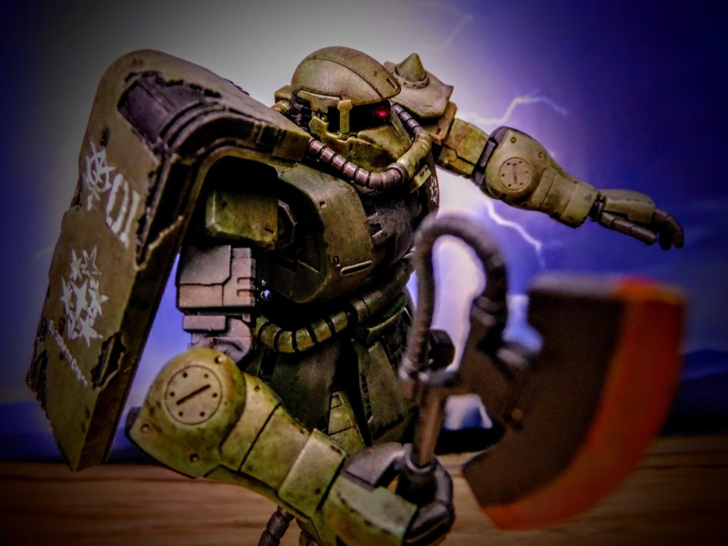 雷鳴轟く孤島に迫る!ドアンザク!あなたの後ろにも・・・・・(笑)–3枚目/制作者:gtarou