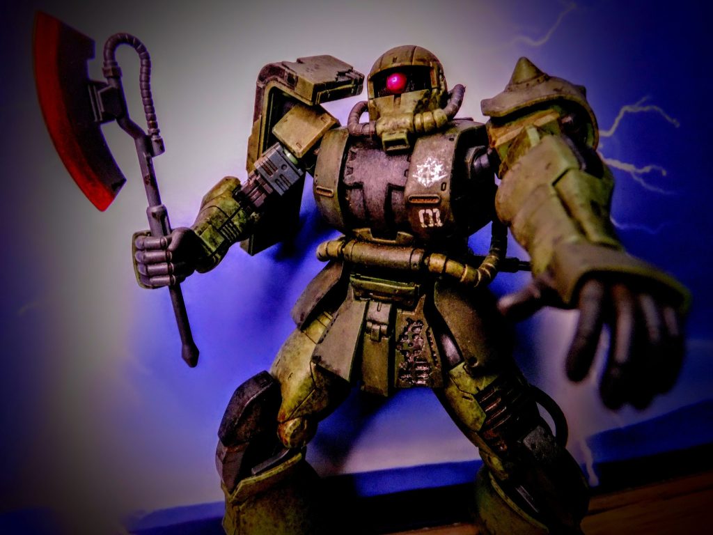 雷鳴轟く孤島に迫る!ドアンザク!あなたの後ろにも・・・・・(笑)–2枚目/制作者:gtarou