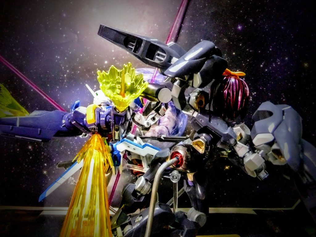 エフェクトパーツはバンダイオプションセット&K社3mmブーストエフェクトを使用しました。