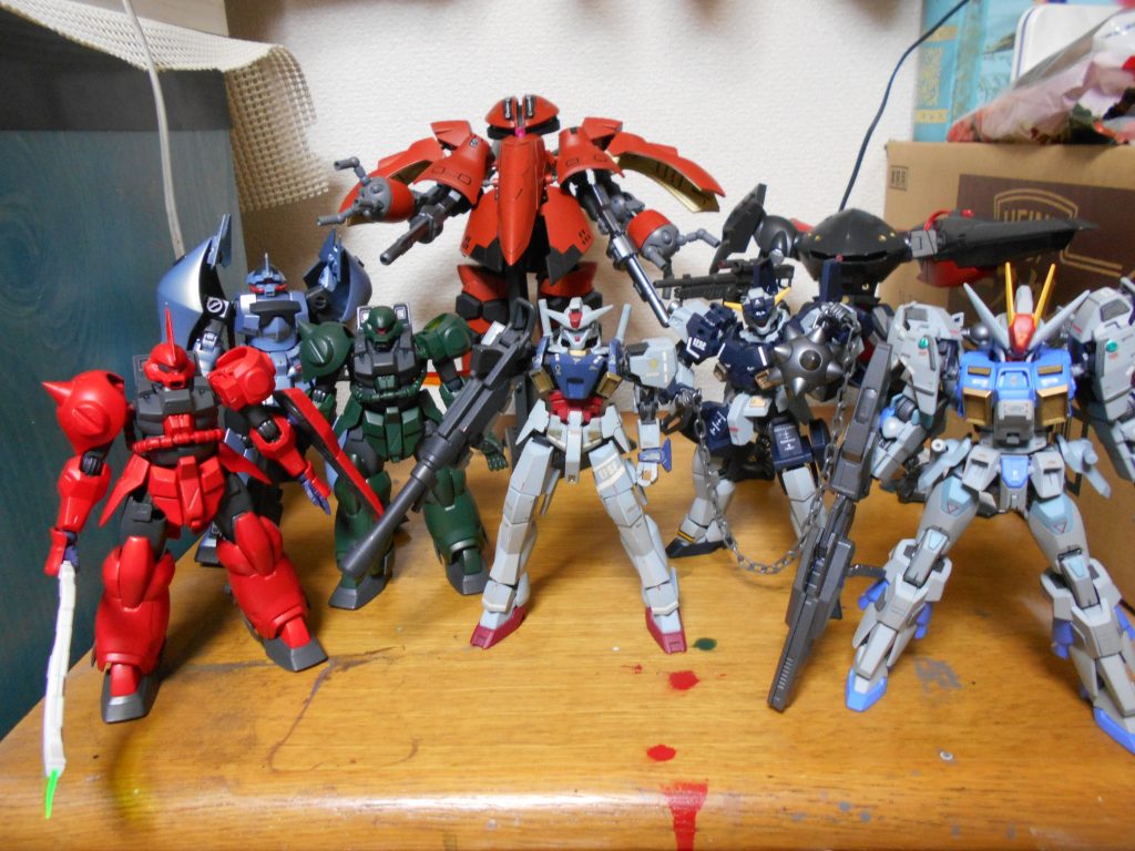 ガンダムグレイシリーズもついに8機!次は連邦量産機を作りたいですね~