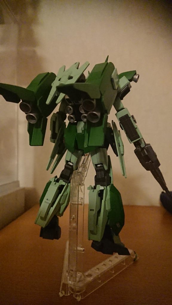 後ろ姿がかっこよくできた