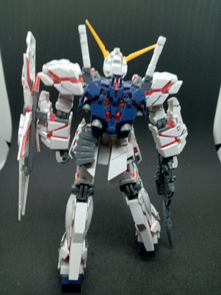 【HGUC】ユニコーンガンダム・デストロイモード–5枚目/制作者：Yosuke