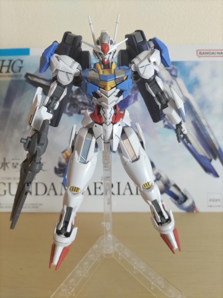 フライトユニット装備！でもせっかく塗ったバックパックのシェルユニットを付けられないので普段はディランザに付けてます。