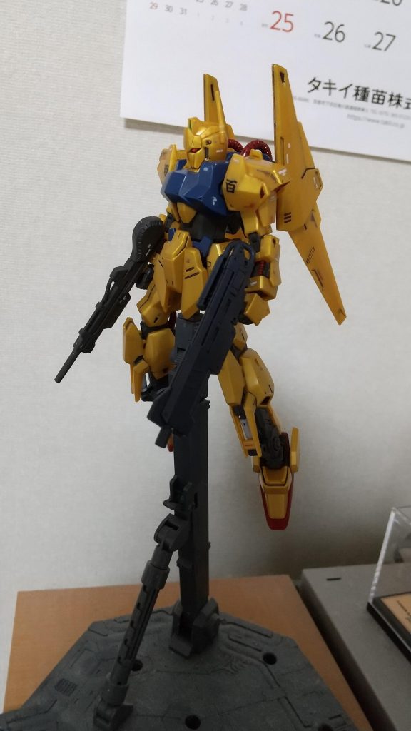 2丁ライフルでパシャリ。少し暗いですねw