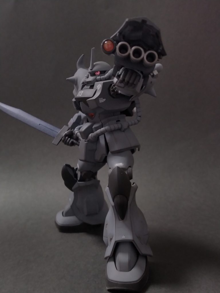 塗装はロービジで、いつものようにウェザリングマスターでウェザリングしてます。サーベルなんでこんな色にしたんでしょうね・・・