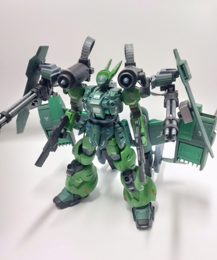 最後に少しひきめな画像を撮ってみました。変わったスタイルで今まで私が作ってディランザとは異なるイメージに仕上げられたかと思います。ご閲覧、ありがとうございました。