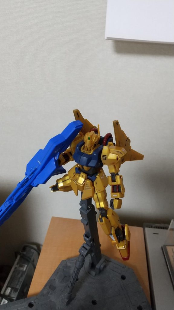 ハイ・メガランチャー装備！（メガバズーカランチャーは無いので、これを代わりにw）