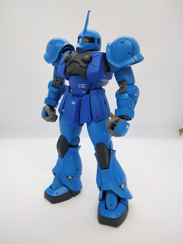 燃える男の青いモビルスーツその1 ランバラル専用旧ザク｜maru3さんのガンプラ作品｜GUNSTA（ガンスタ）