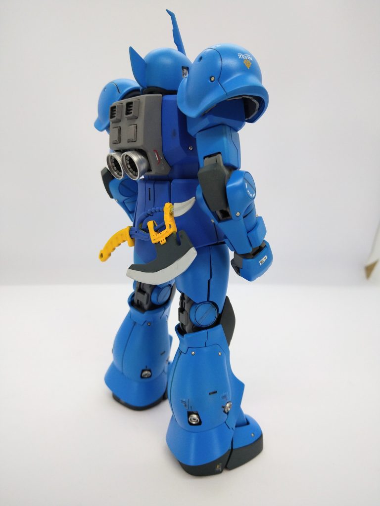 燃える男の青いモビルスーツその1　ランバラル専用旧ザク–4枚目/制作者：maru3