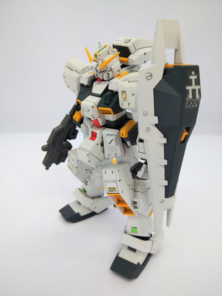 プロポーション最高なので、ディテールアップ少々したのみですね。