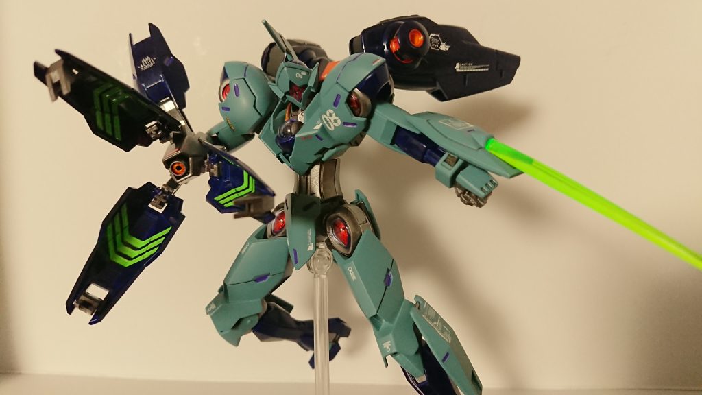 今度出るハインドリーのカラーっぽく塗装したんですけど、どっちかというとジャムルフィンですねコレ😀