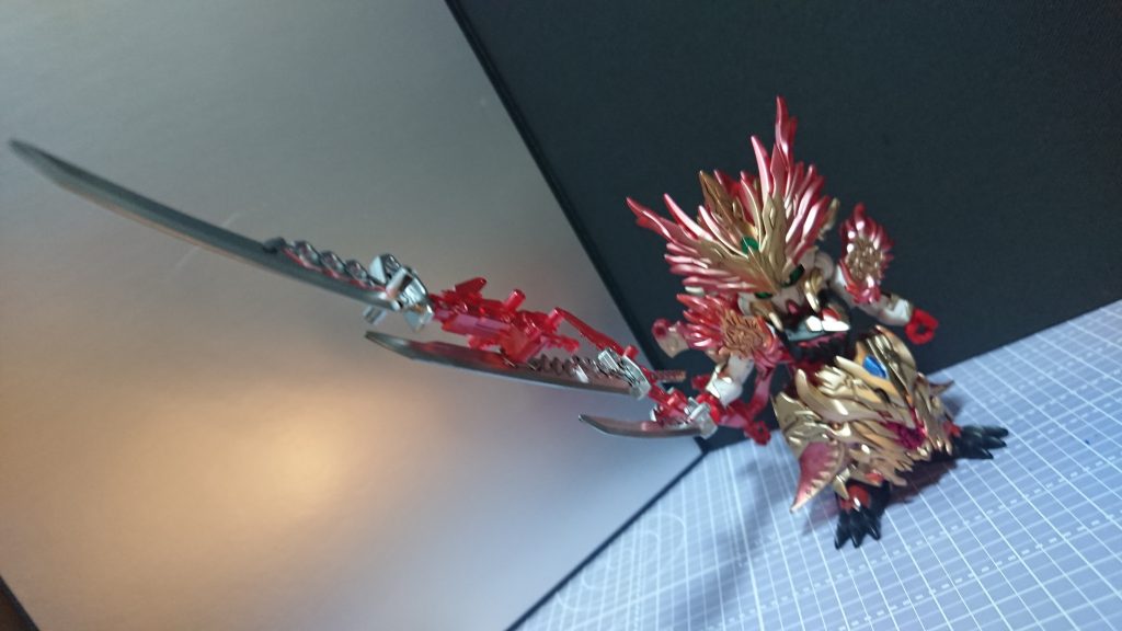 組み合わせパターンその2。長い!説明不要!SDに似つかわしくない長さ故ブースからはみ出ますw