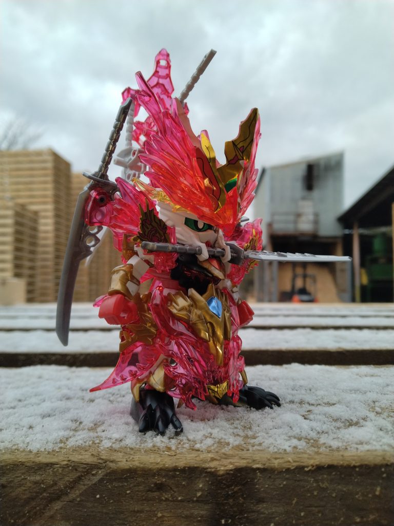 会社の敷地内で撮影してるからかなりいい絵になりました