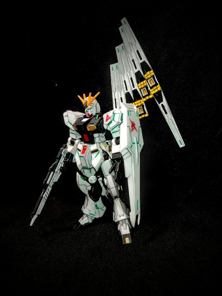 GフレームFA  νガンダム & サザビー–5枚目/制作者：かむ。(kamudesu)