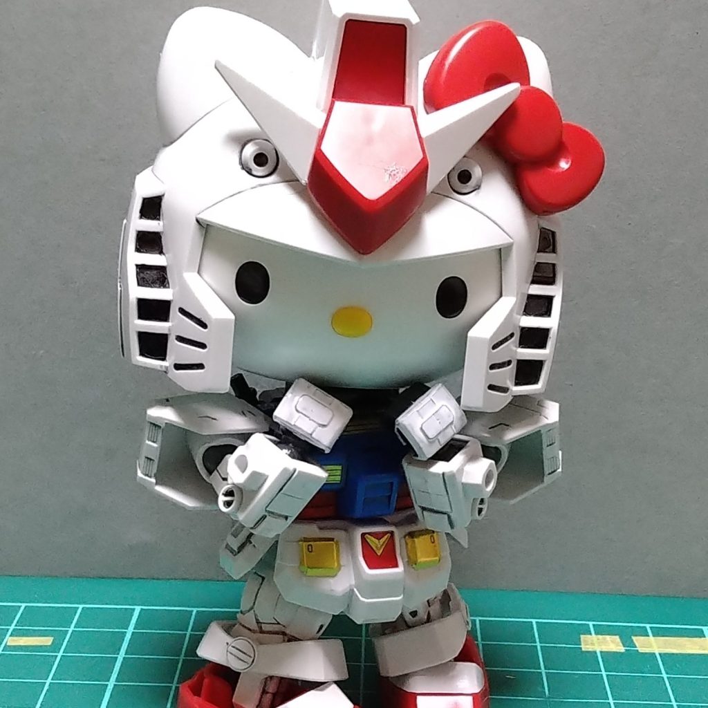 ハロー！ワタシ、キティガンダム！｜ムギタロウさんのガンプラ作品｜GUNSTA（ガンスタ）