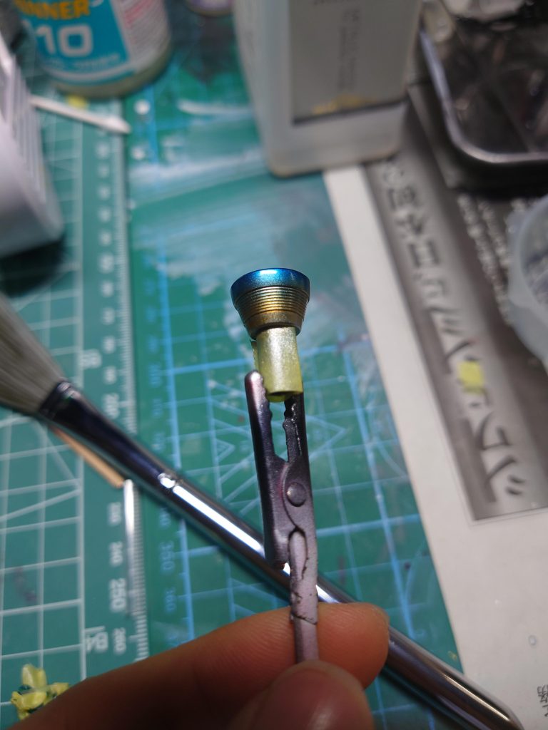 バーニアは全て焼付き表現しています。