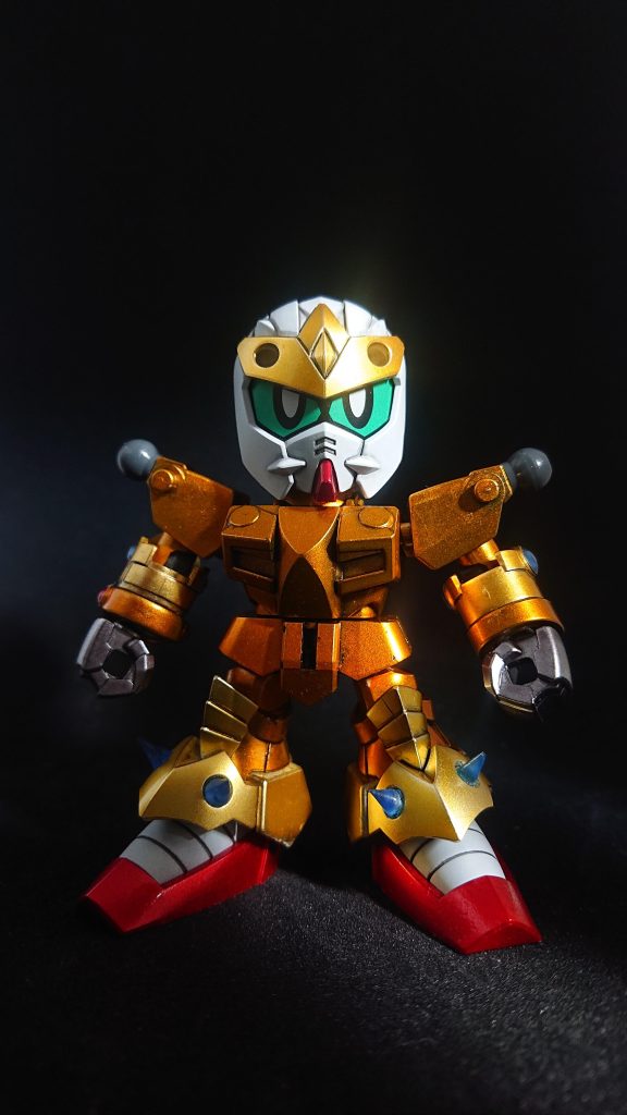 軽装モード。今回は鎧ありきだから正直さっくり塗装のみ!足の棘カッコいいよね(笑)