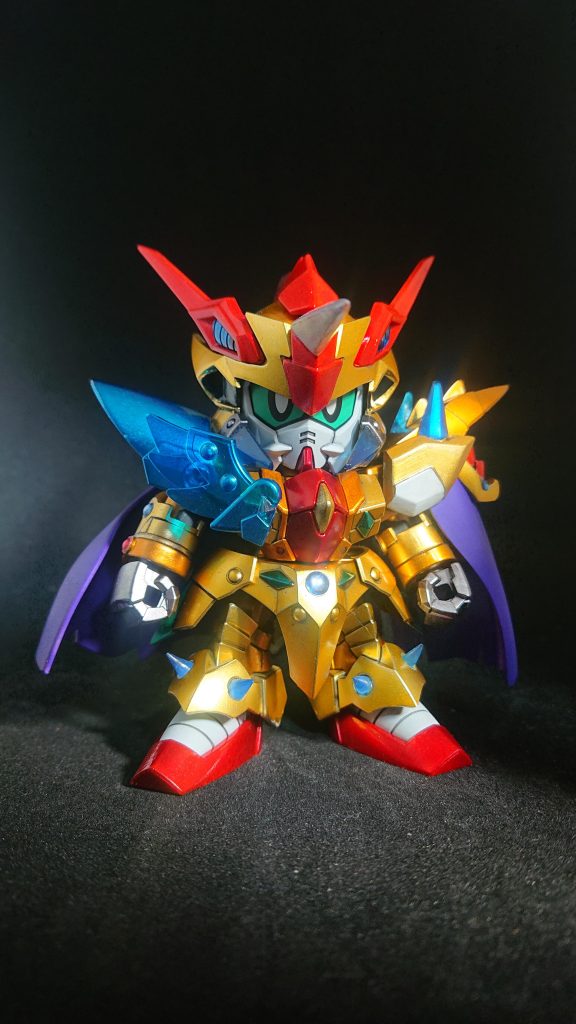 ゼロのパケ見てから聖竜騎士を立ち上げしたくて頑張った!そのうちキットも出たらいいなぁ。