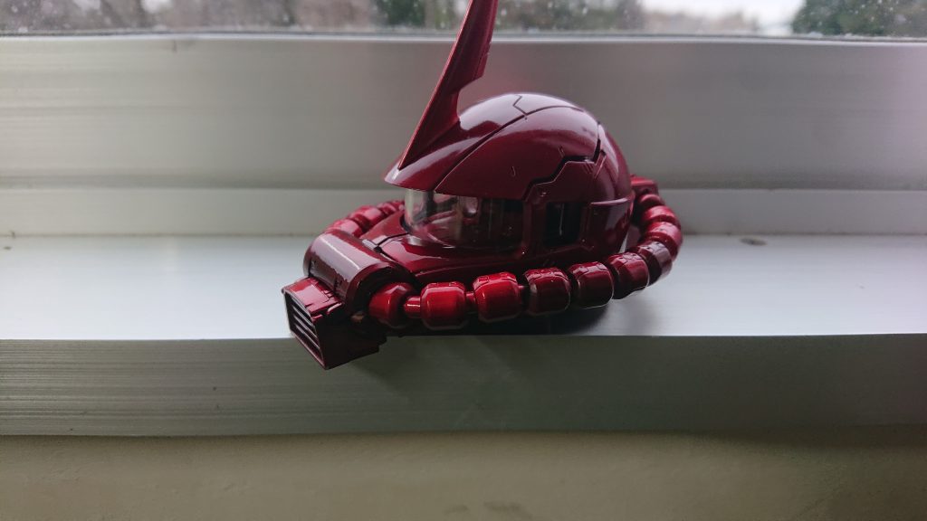 ザク頭 キャンディ塗装–2枚目/制作者：dafune