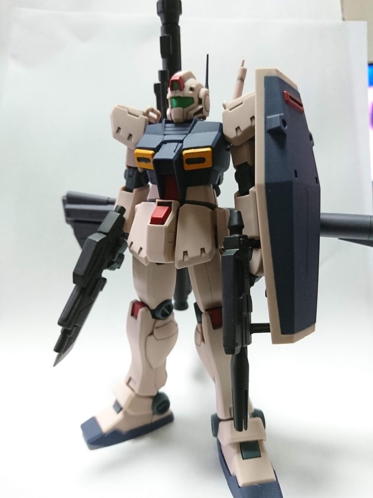 胸ダクトとフロントセンター改造、ショ－トライフルは銃剣？付き。