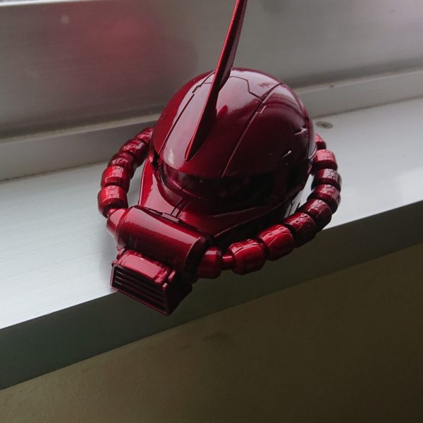 ザク頭 キャンディ塗装