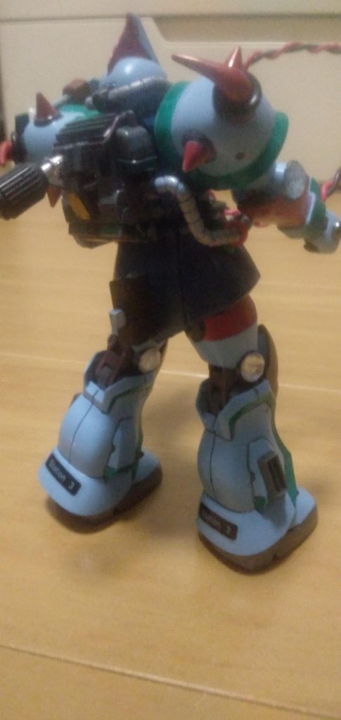 ArmとLegの改造。