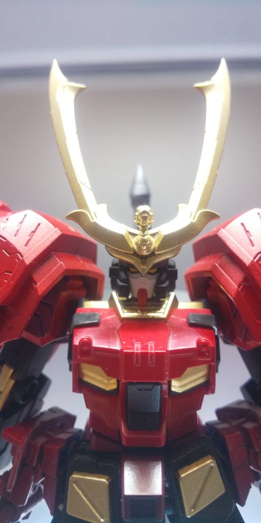 バストアップ。マスクとベロは無塗装です。(忘れたとも言う)