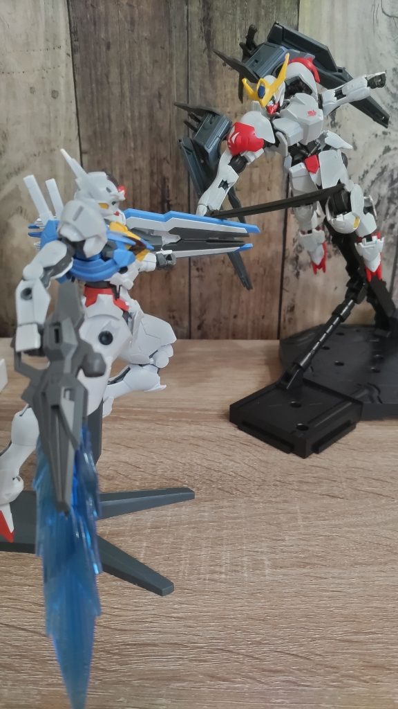 ガンダムバルバトス二の太刀VSガンダムエアリアル