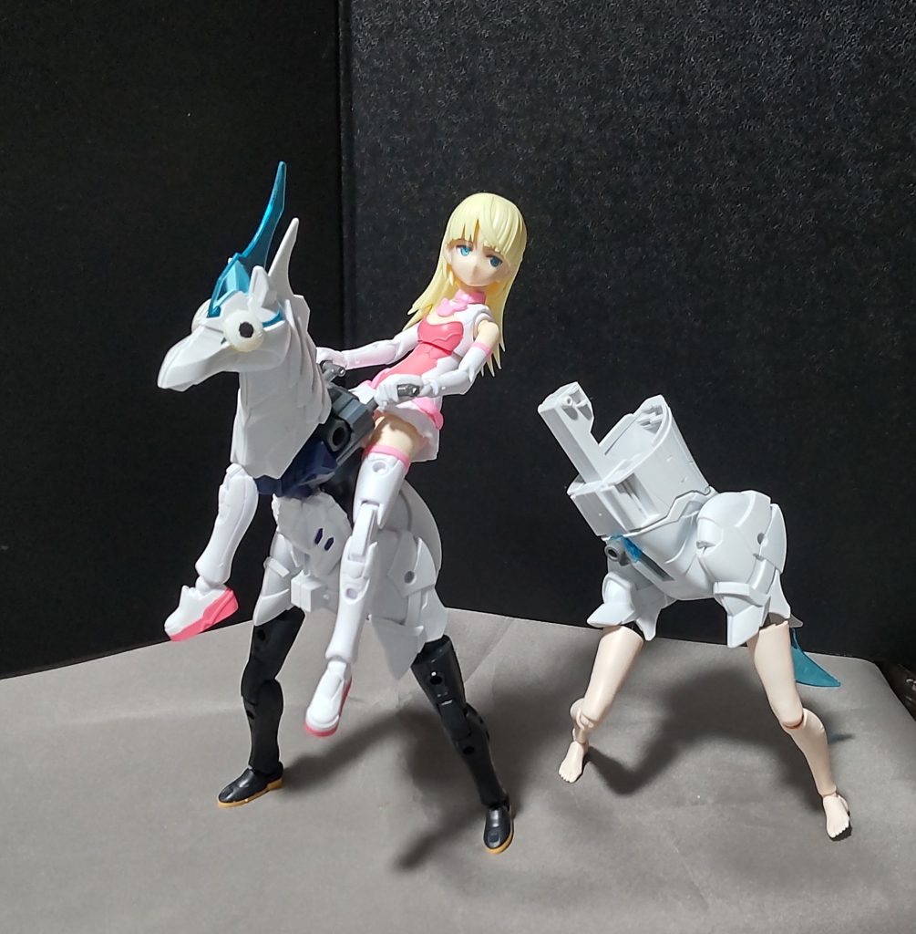 芦毛時代(着色前)はこんな感じ。あなたの好みはどちらかな?