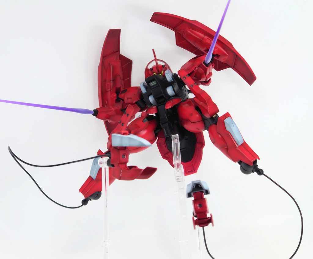 ワイヤーも２本付属している為ディスプレイスタンドさえあればポージングも捗ります😃ご覧いただきありがとうございました。