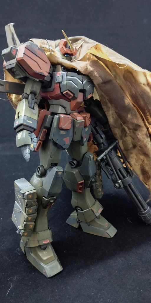 初めての汚し塗装。