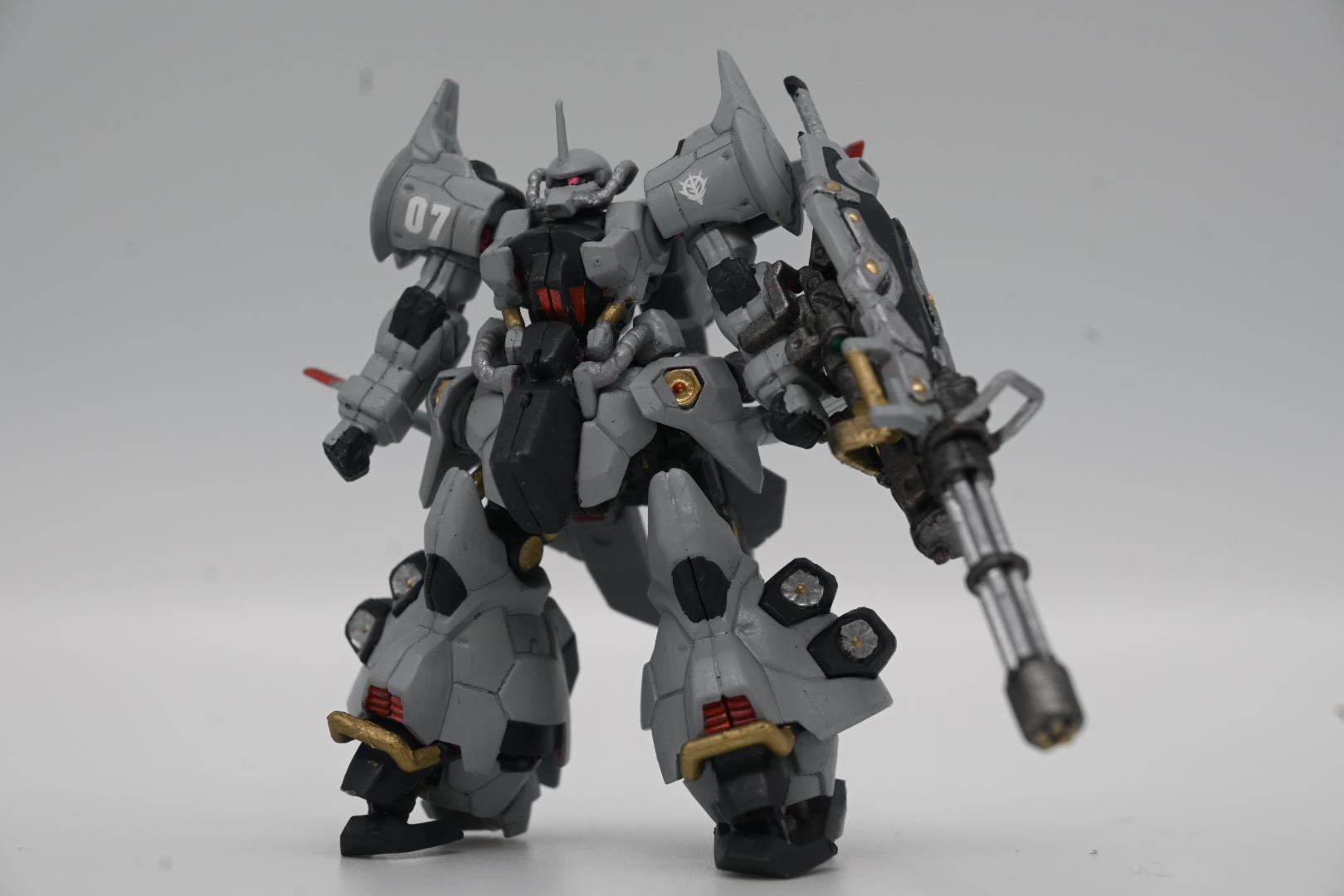 ガンダムアーティファクト グフフライトタイプ 改修塗装完成品